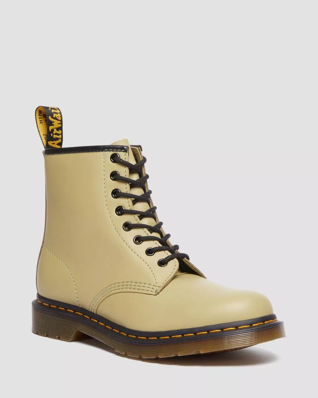 Dr. Martens 1460 Smooth Pale Olive - Dames Boots - 30552358 - Maat 37