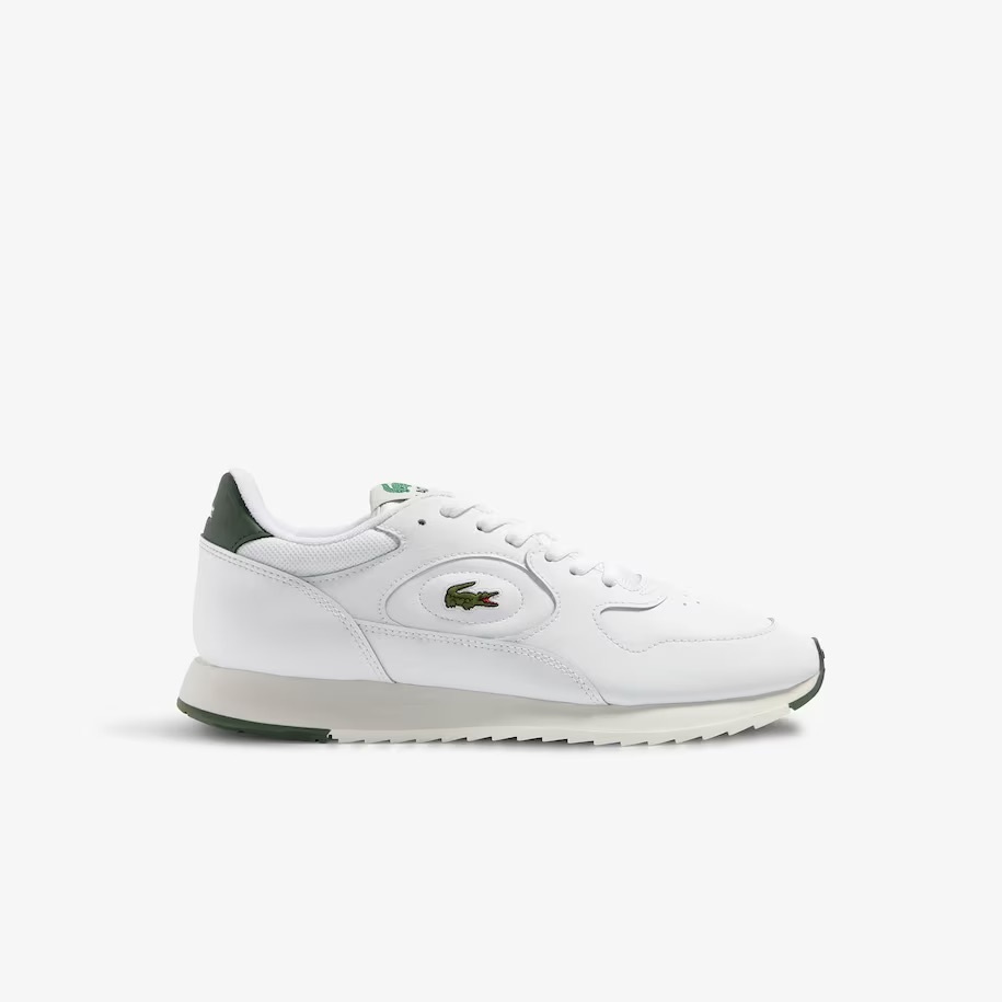 Lacoste Linetrack Wit/Groen - Heren Sneaker - 46SMA0012082 - Maat 40.5