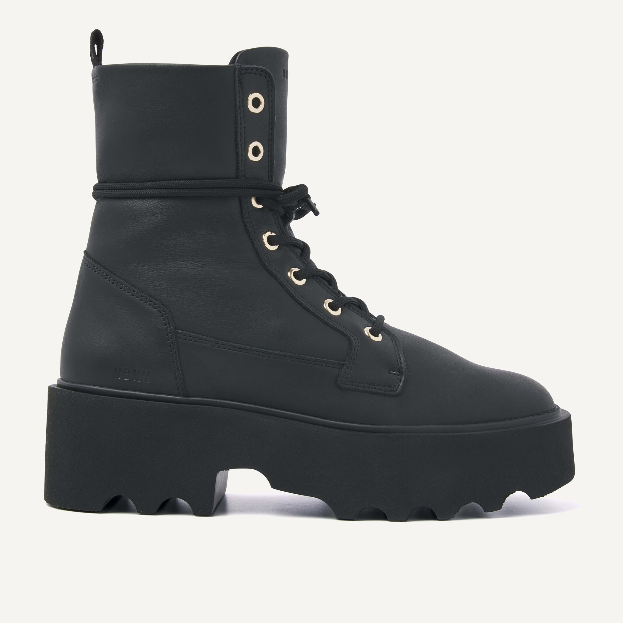 Nubikk Fara Night Ladies Ankle Boot Black Leather Maat 41