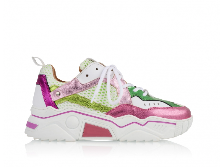 Dames Sneakers Dwrs Pluto White/Pink/Green - maat 39