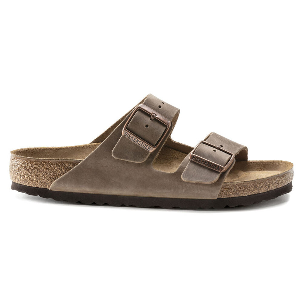 Birkenstock Arizona Vetleer Tobacco Brown Normaal Voetbed