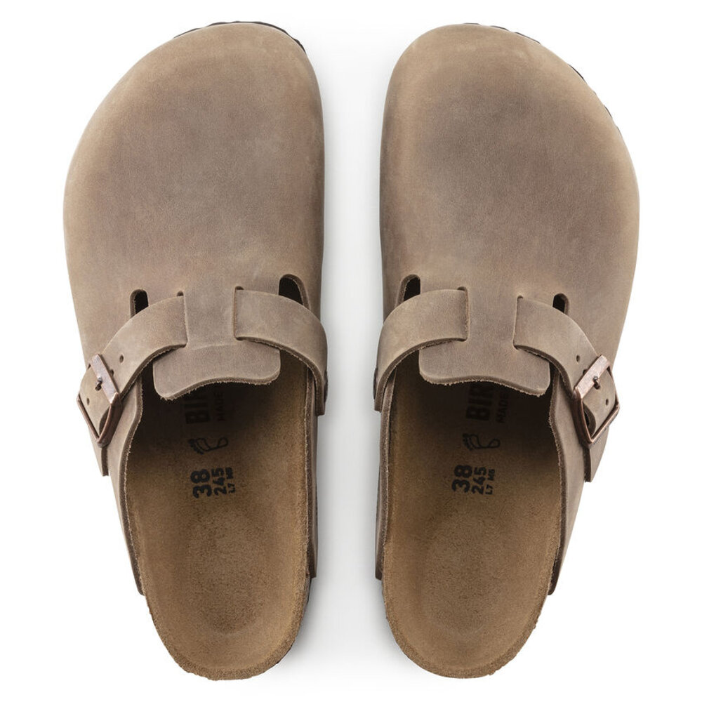 Birkenstock Boston Vetleer Tabacco Brown Normaal Voetbal