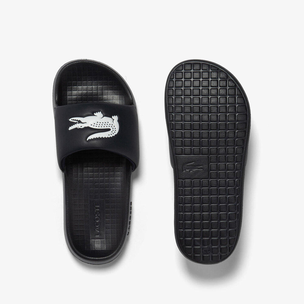 Lacoste Serve Slide Zwart