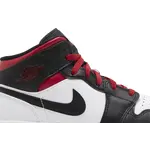 Nike Air Jordan 1 Mid GS Gym Red Black Toe