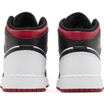 Nike Air Jordan 1 Mid GS Gym Red Black Toe