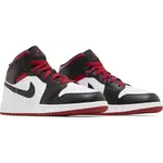 Nike Air Jordan 1 Mid GS Gym Red Black Toe