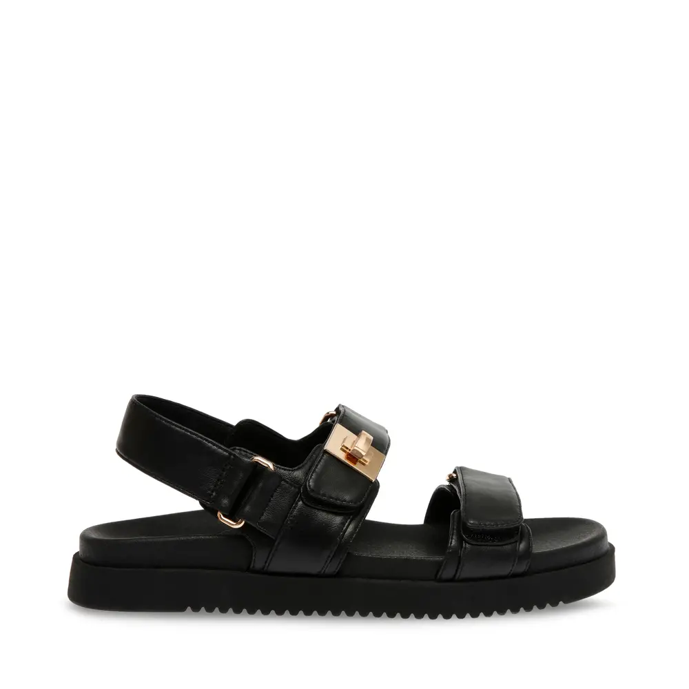 Steve Madden  Mona Black Leather