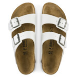 Birkenstock   Arizona Wit Smal Voetbed