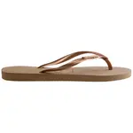 Havaianas Slim Logo Rose Gold