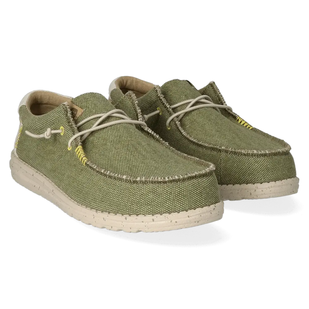 HEYDUDE Wally Coastline Jute Olive