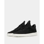 Filling Pieces Low Top Suede Organic Black