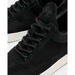 Filling Pieces Low Top Suede Organic Black