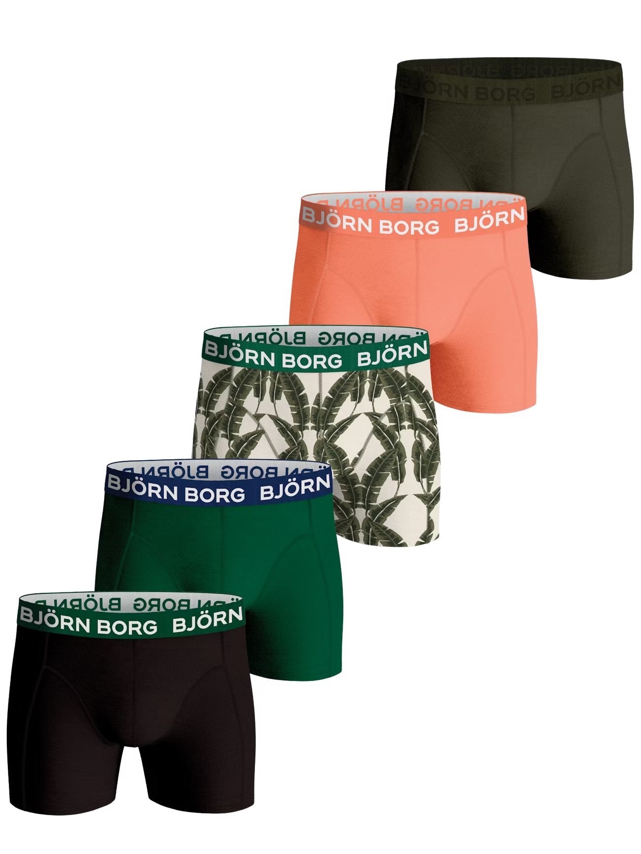 Bjorn Borg Cotton Stretch Boxer 5-pack Multi