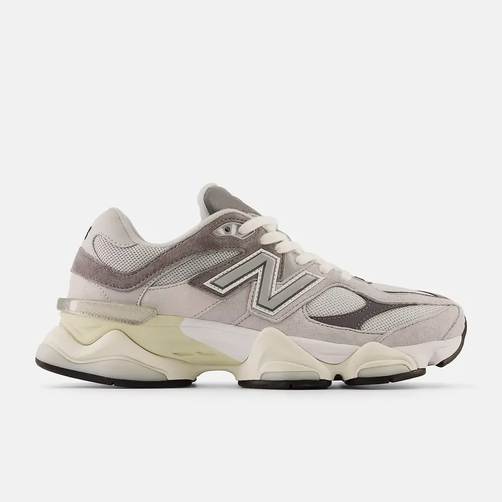 New Balance U9060 GRY Rain Cloud Castlerock en White