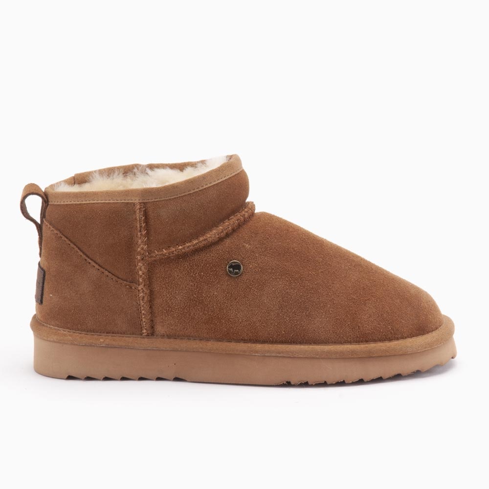 Warmbat Durack Men Boot Cognac Suede