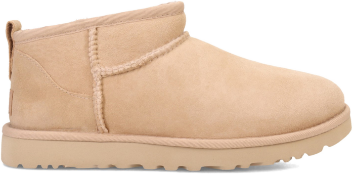 UGG Classic Ultra Mini Boot for Women in White, Size 7, Leather