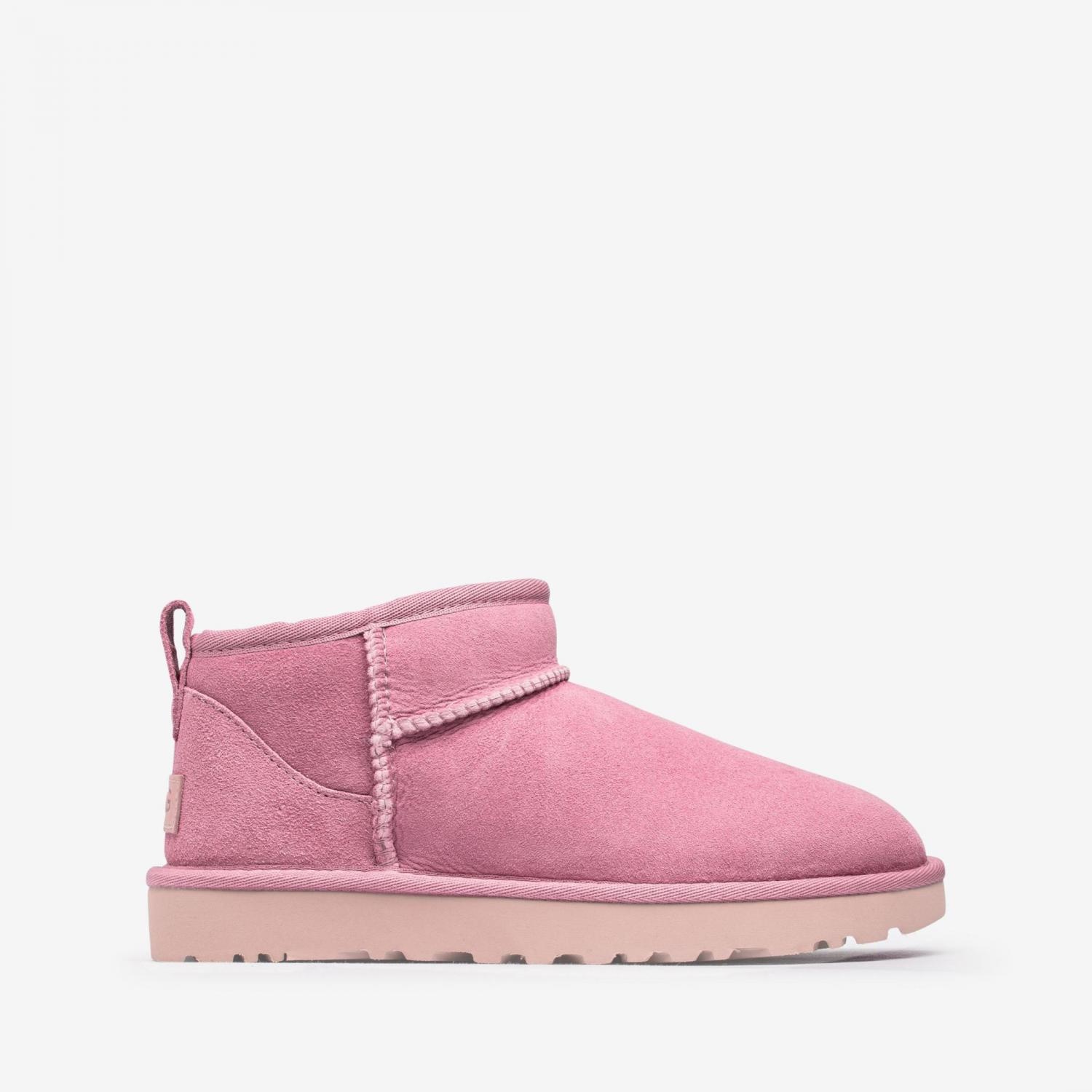 UGG® Classic Ultra Mini Boot for Women in Dusty Orchid, Size 4, Suede