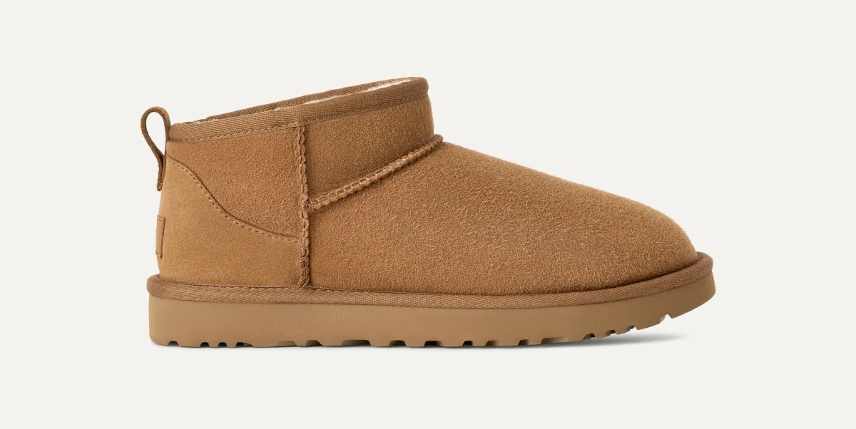 UGG Dames Leren EnkellaarsjesEnkellaarsjes