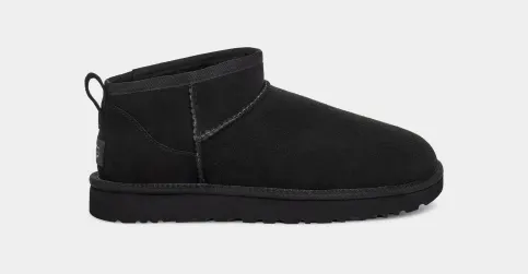 Ugg Dames Classic ultra mini boot Zwart maat 38