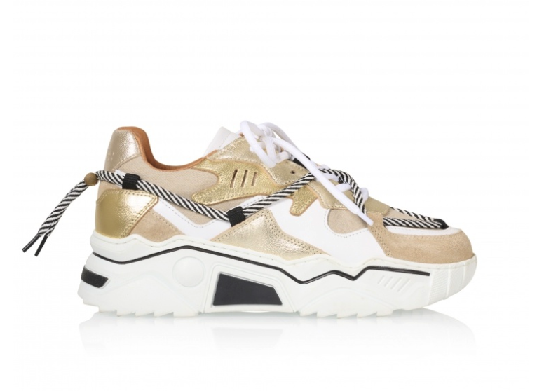 Dames Sneakers Dwrs Jupiter Denim Sand/champagne Zand - Maat 41