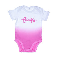 Eindje Dip Dye Baby Rompertje | Bubblegum Pink
