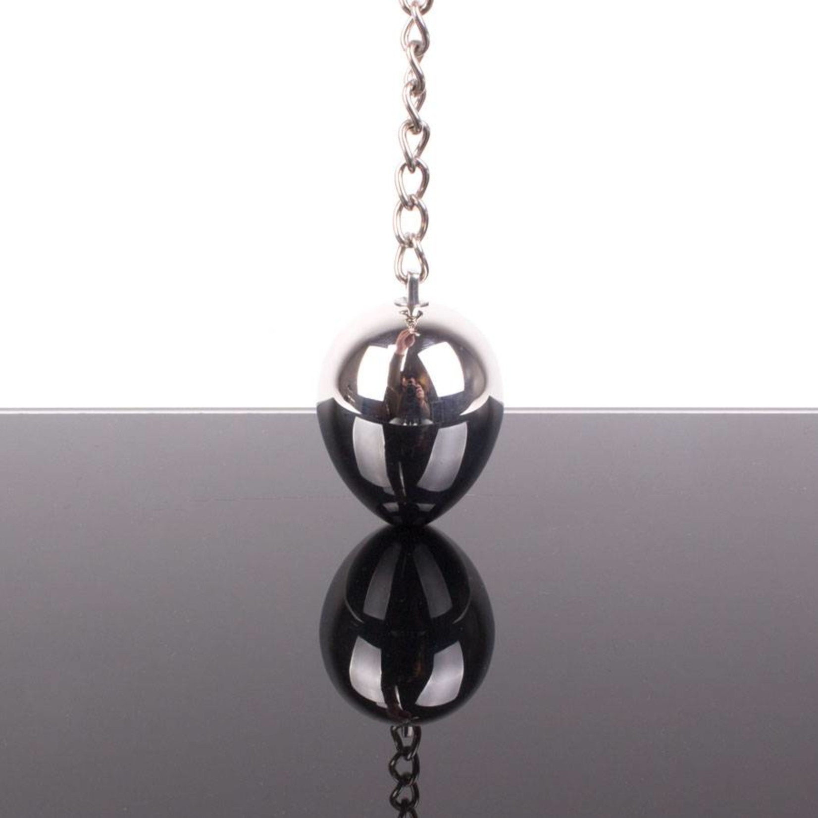 KIOTOS Steel Donut C-Ring Anal Egg with Chain 55x55