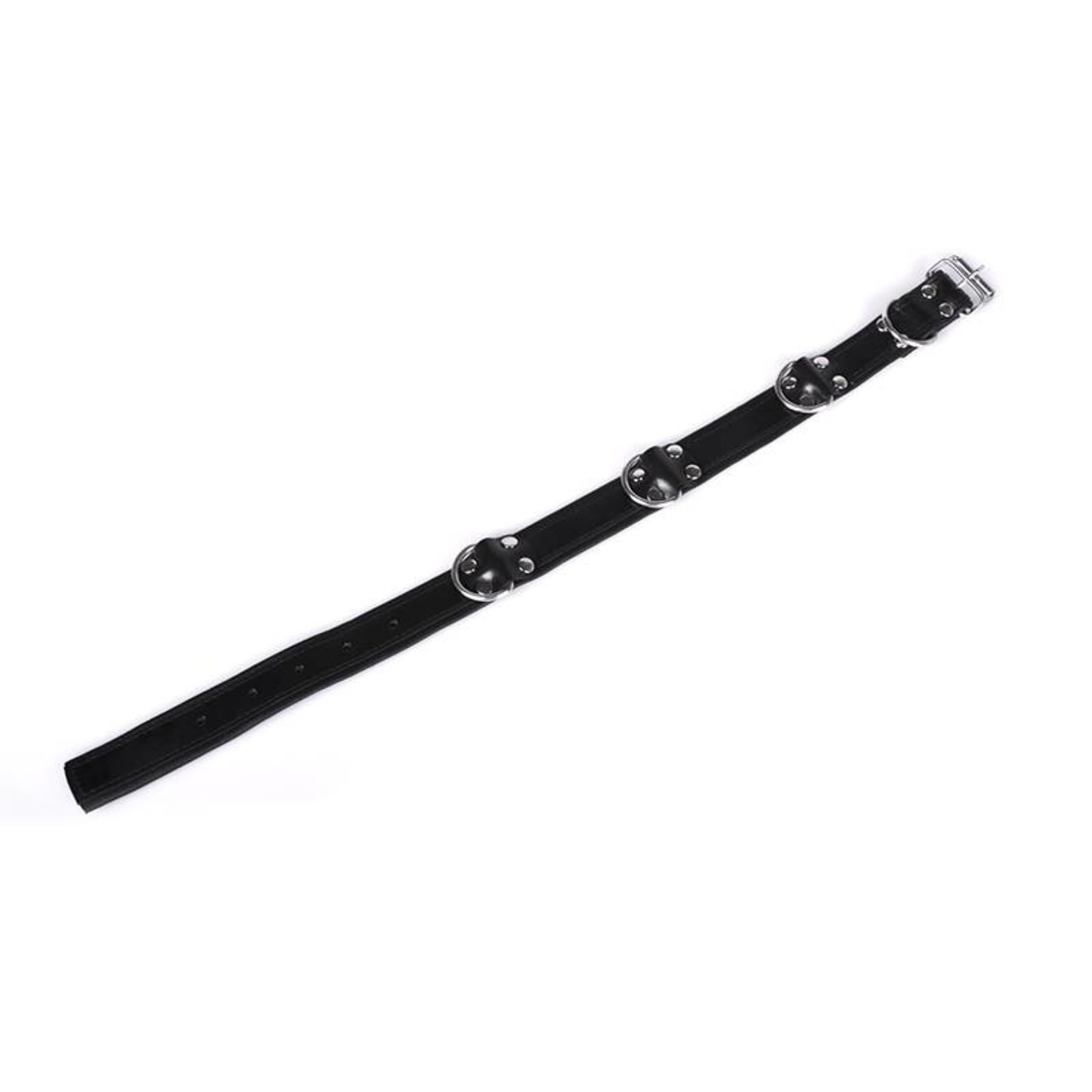 KIOTOS Steel Deluxe Bondage Collar - Black