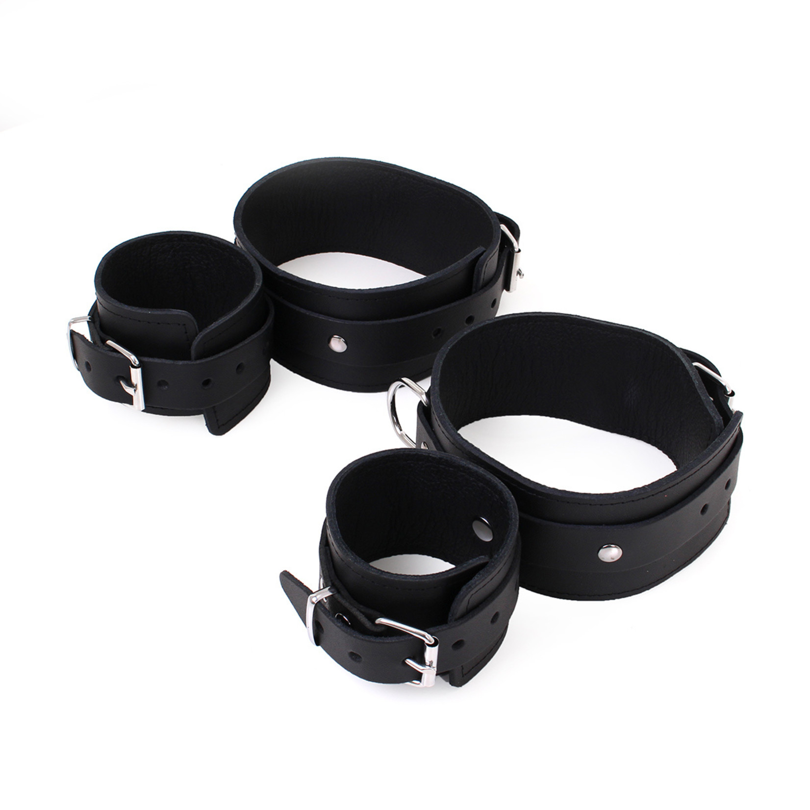KIOTOS Leather Arm Locking Cuffs L/XL