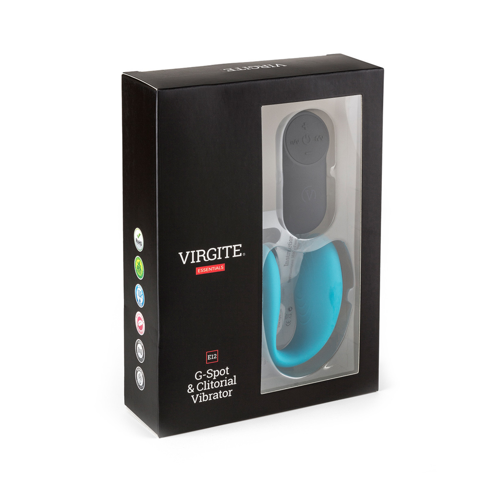 Virgite G-spot & Clitoral Vibrator E12 - Blue