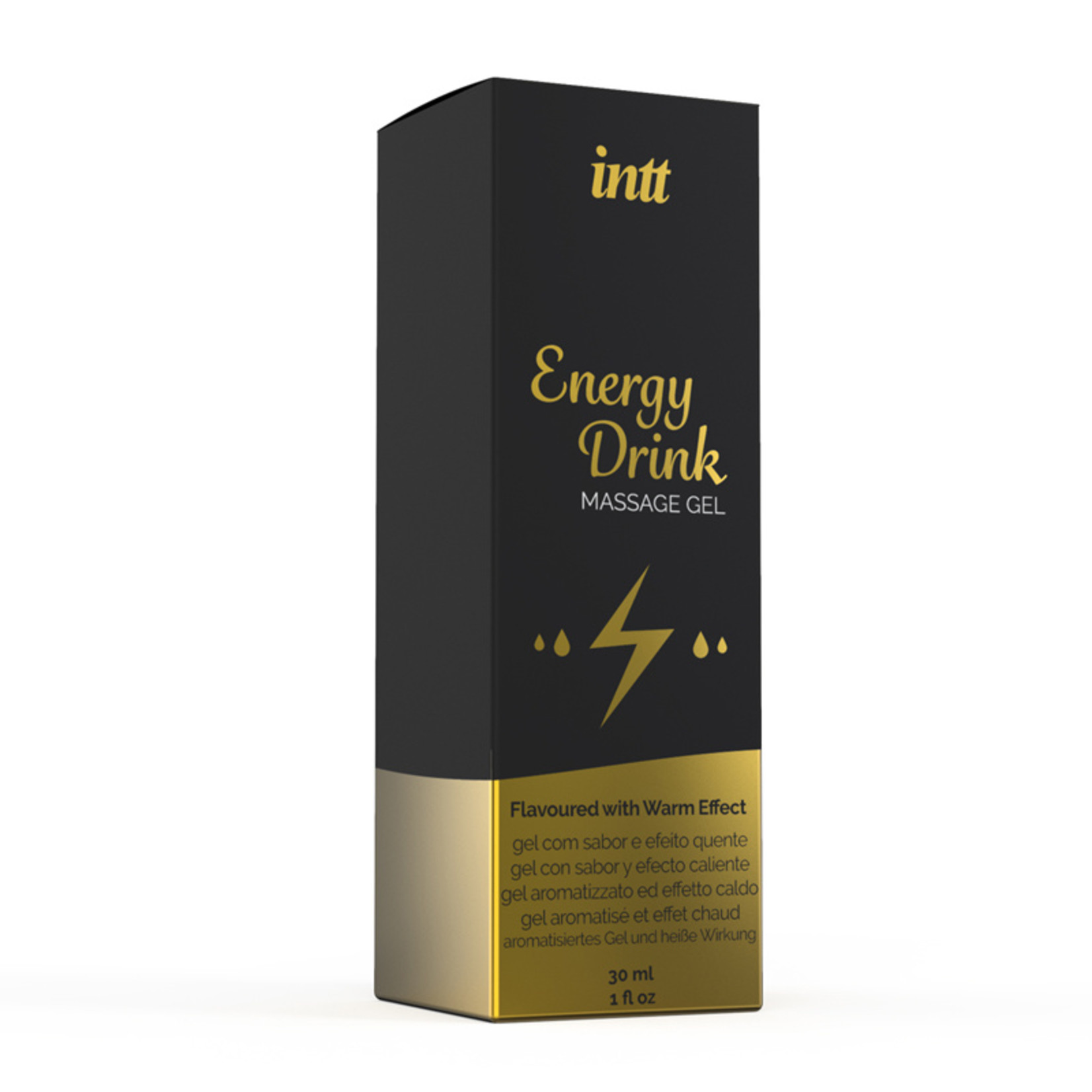 intt Energy Drink - Wärmendes Massagegel-30ml