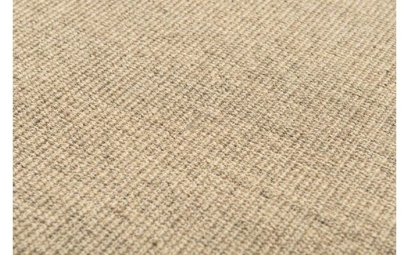 Sisal Teppich Premium 13 Beige mit Bordüre aus Baumwolle