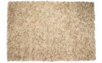 Schöner und weicher Hochflor Teppich Brüssel 13 Hell-Beige