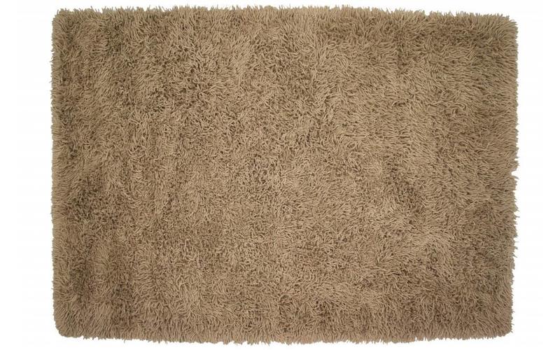 Schöner und weicher Hochflor Teppich Brüssel 15 Crème / Beige