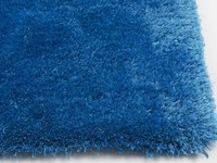 Hochflor Teppich Ross 33 Blau
