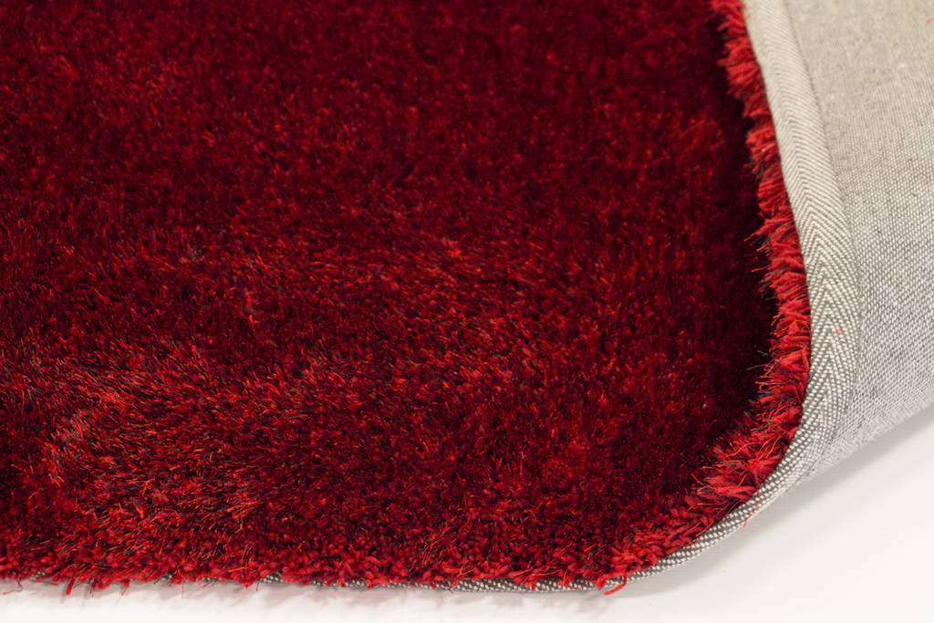 Teppich,Hochflor,sehr weich,rot,Textilrücken280x390 Zuschneidbar in  Niedersachsen - Großheide