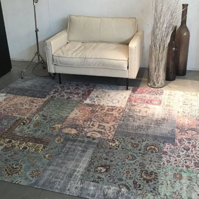 Vintage Teppich Pastel 99 Multicolor