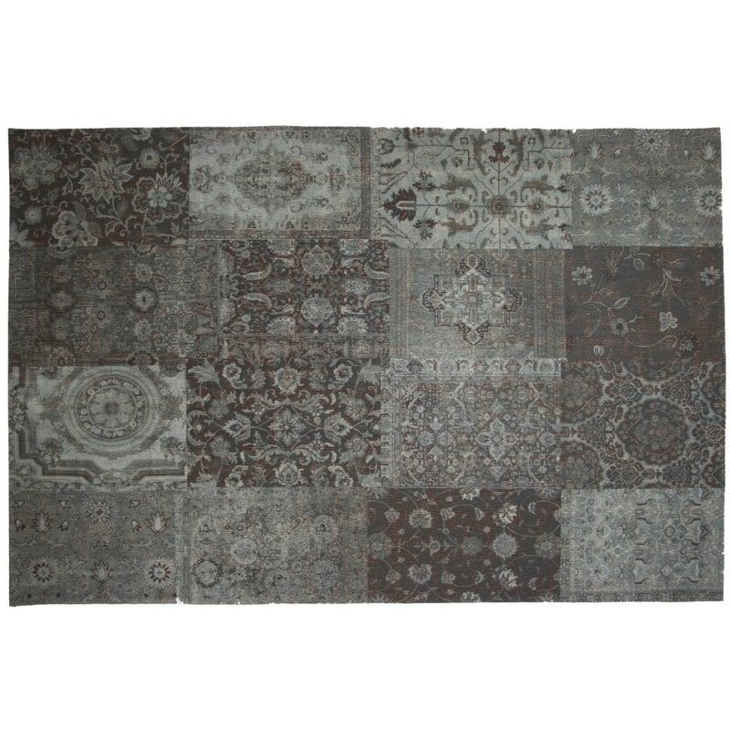 Vintage Teppich Sofia 23 Grau