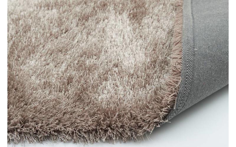 Hochflor Teppich Chester 15 Beige Rund