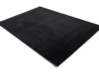 Hochflor Teppich Liv 25 Schwarz