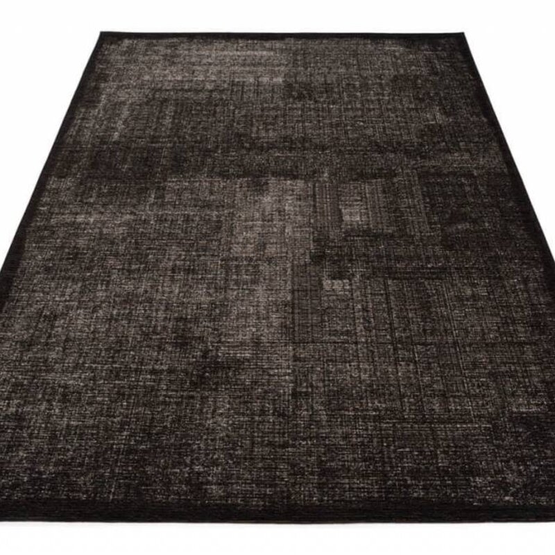 Mace 25 - Vintage Teppich in Schwarz