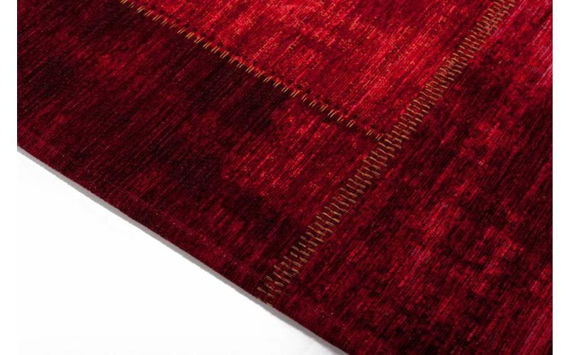 Pognum 45 - Einzigartiger Vintage Teppich in Rot