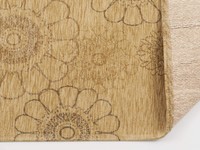 Chatel 13 – Patchwork Teppich mit schönem Blumenmuster in Beige
