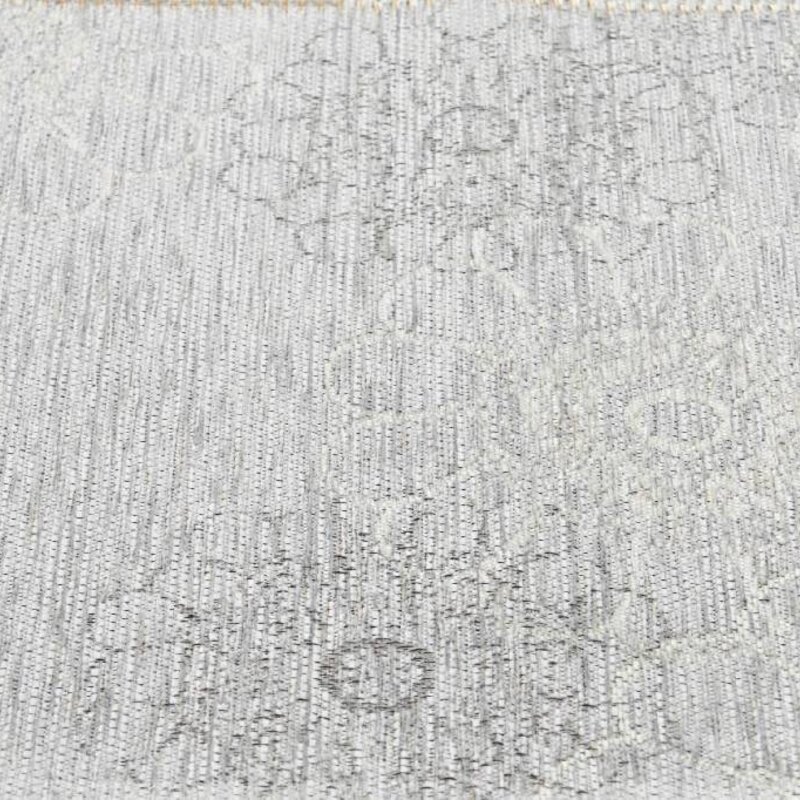 Chatel 21 - Patchwork Teppich mit schönem Blumenmuster in Hellblau