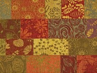Chatel 99 - Patchwork Teppich mit schönem Blumenmuster mehrfarbig