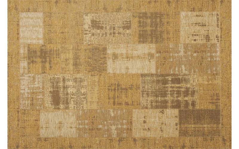 Enzo 14 - Vintage Patchwork Teppich in Beige