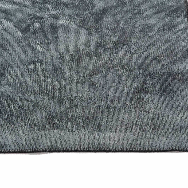 Samt Vintage-Teppich - Royce 36  - Steel Blue