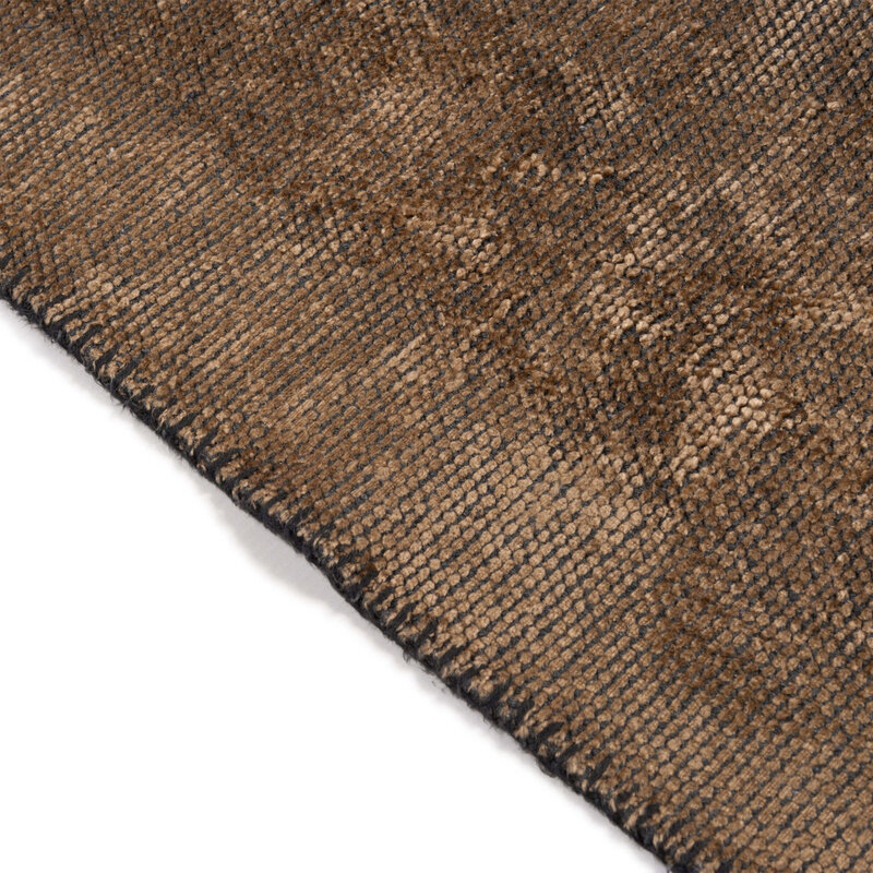 Samt Vintage-Teppich - Royce 16 - Golden Brown