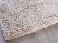 Destino 12 - Weicher Hochflorteppich in Beige