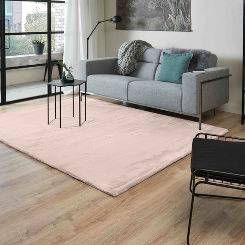Fay Rosa – Weicher Kuschelteppich in Rosa