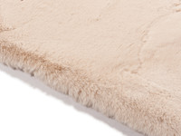 Hampton Soft Cream - Runder Premium Hochflor Teppich